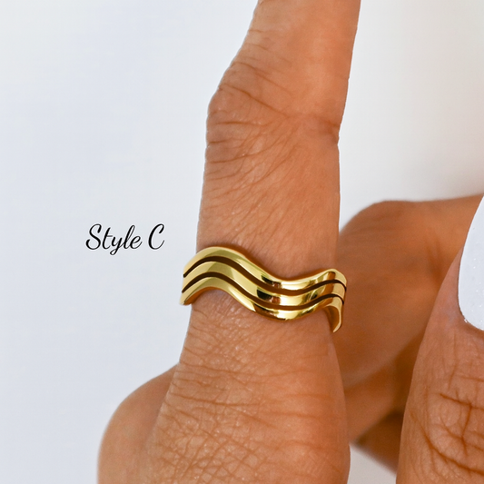 3- wave ring