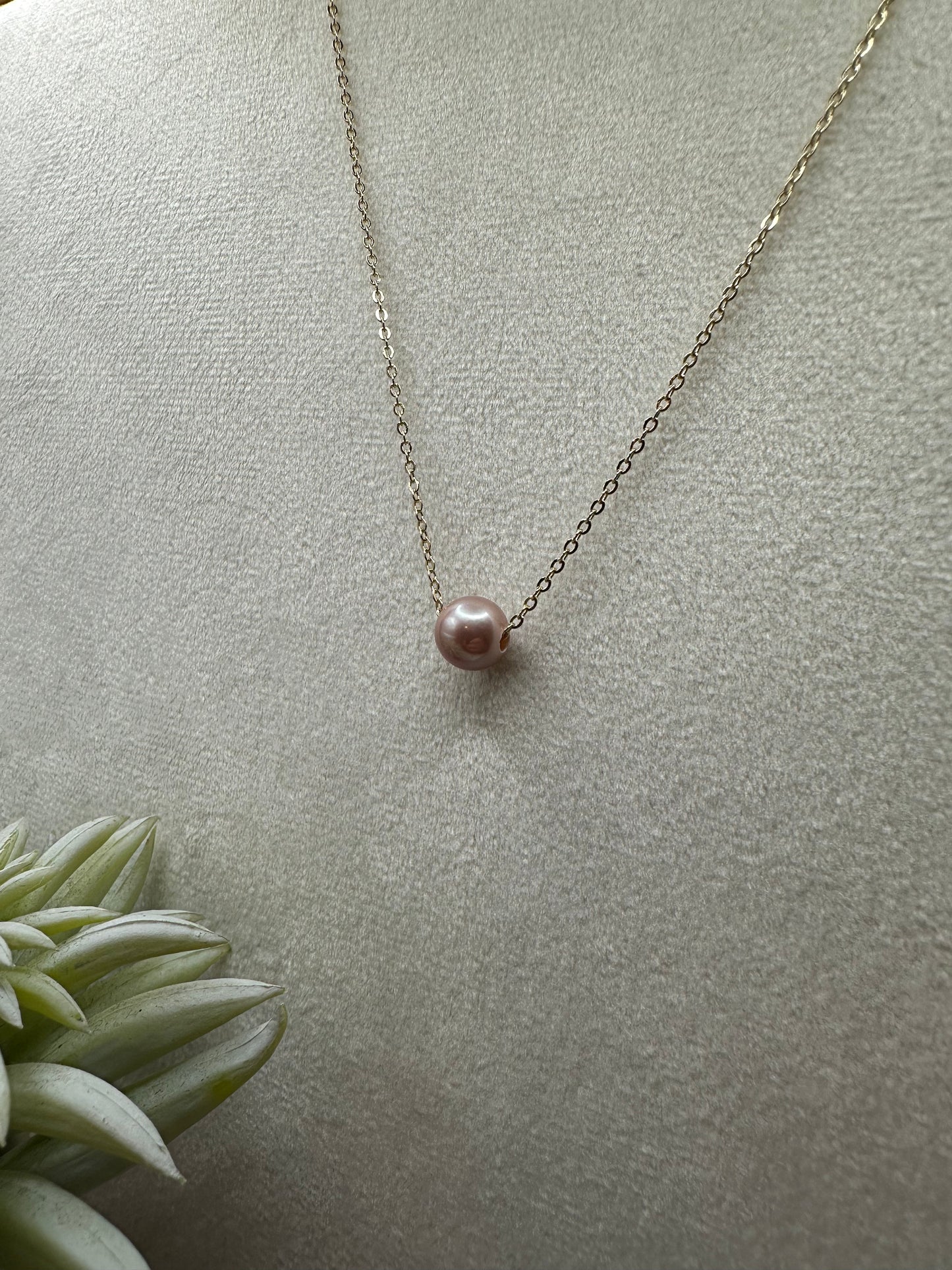 Floating Pink/Purple Edison Pearl